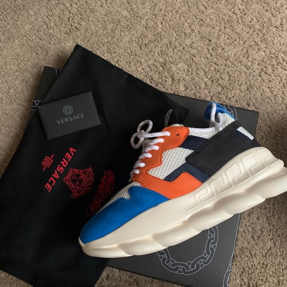 - Authentic Versace chain Reaction Sneakers - Picture 7 of 9